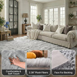Faux sheepskin rug lifestyle scene — confirm content before setting alt text