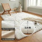 Faux sheepskin rug lifestyle scene — confirm content before setting alt text