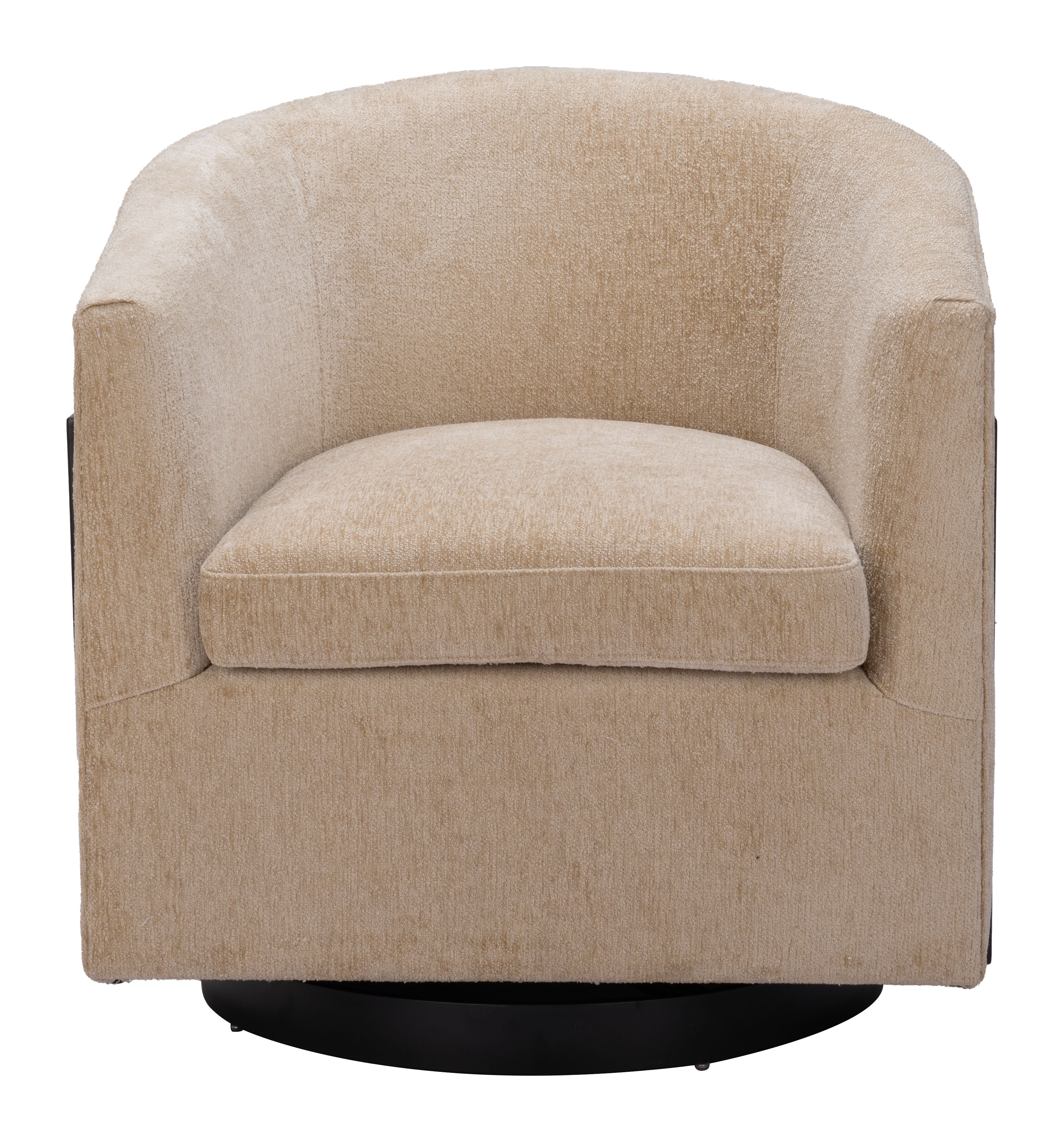 Hanko Swivel Chair Golden Beige