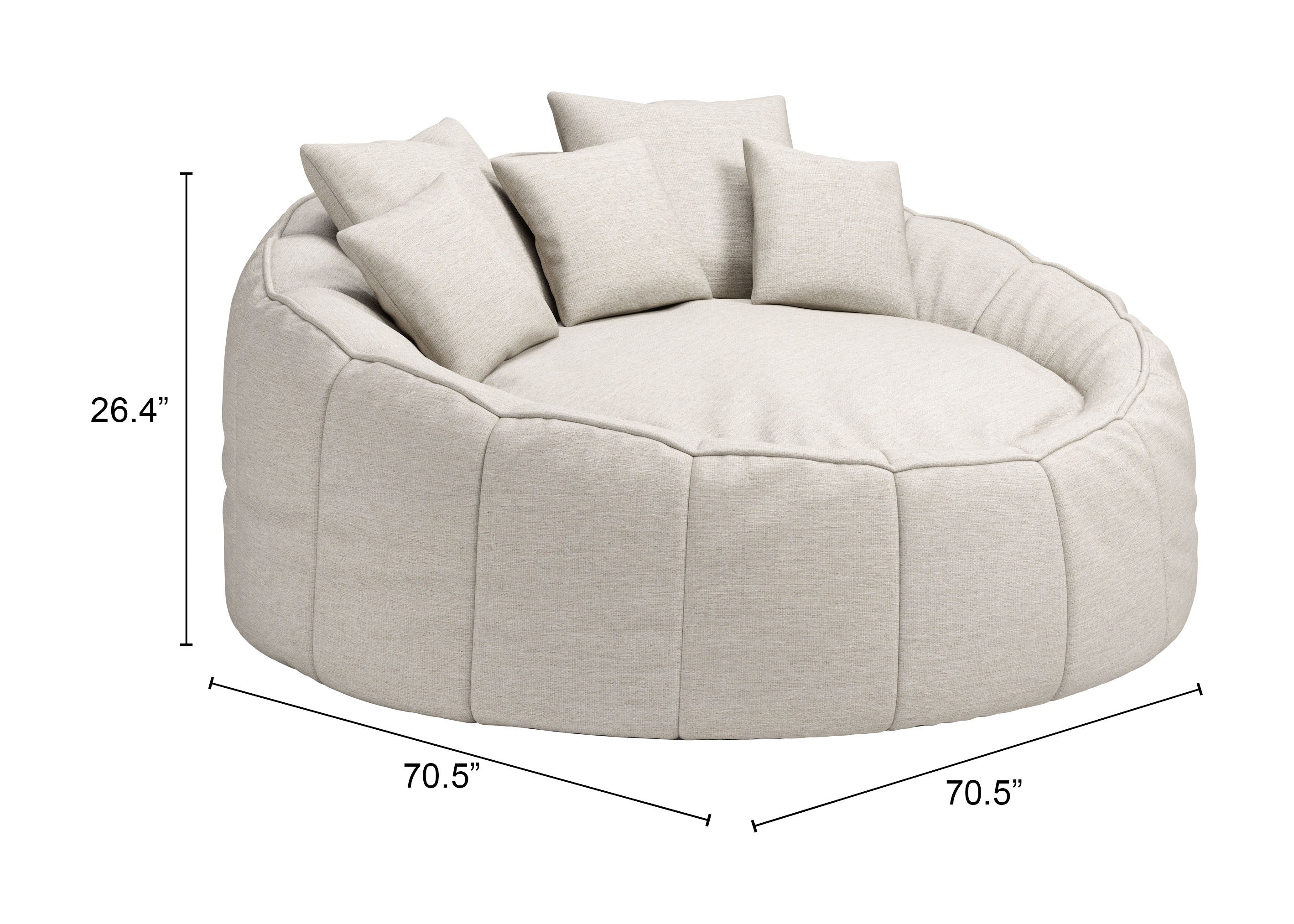 Kime Daybed Beige