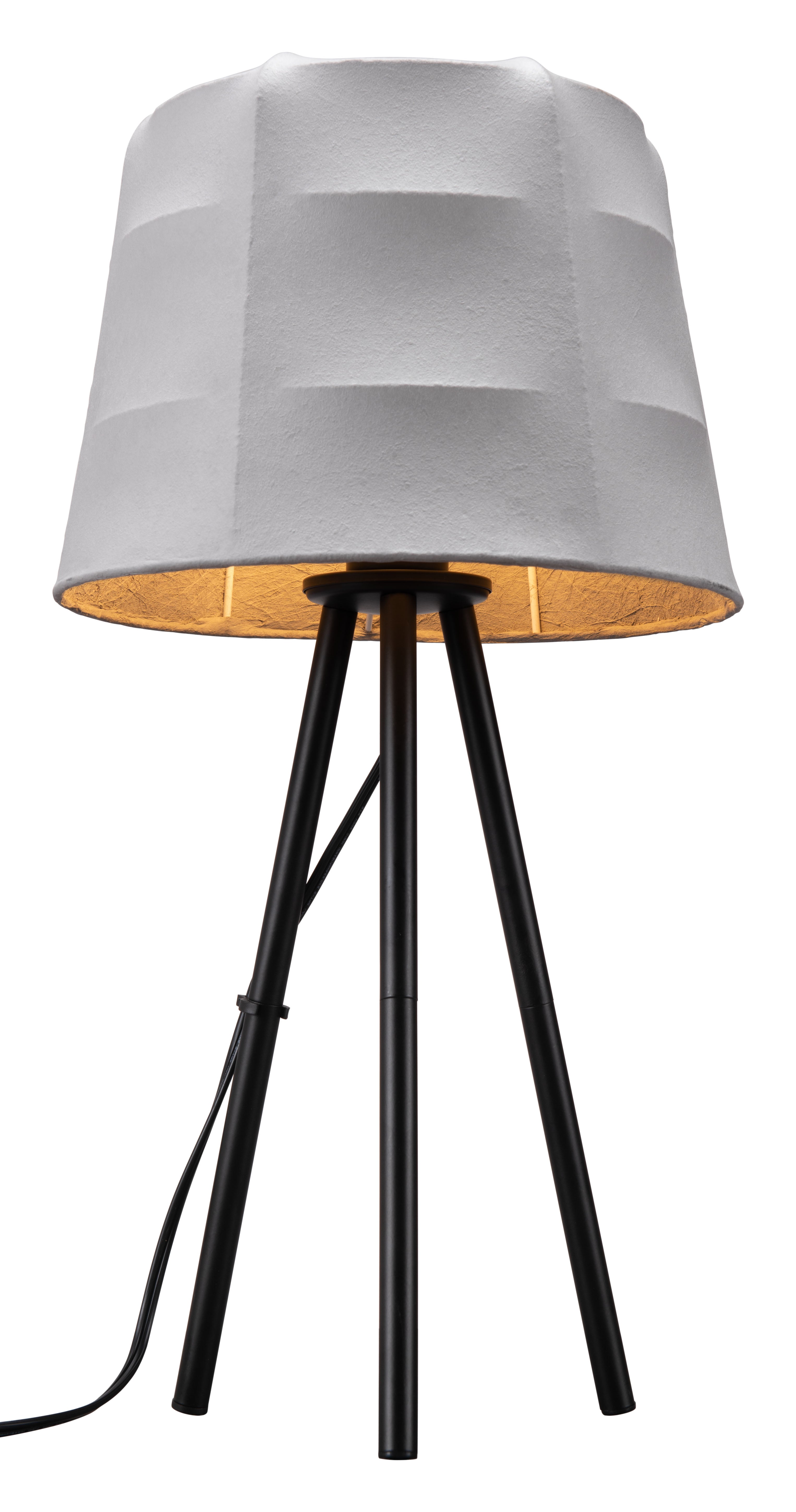 Mozzi Table Lamp Gray & Black