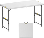 Foldable Table & Step Stool – Heavy-Duty, Portable, Adjustable Height, Indoor/Outdoor Use - Media 1