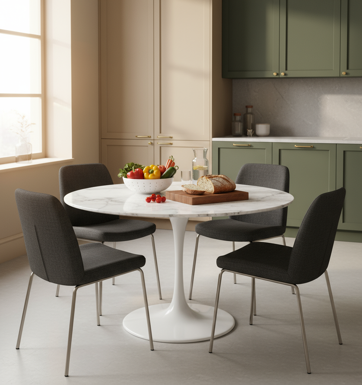 Phoenix Dining Table White