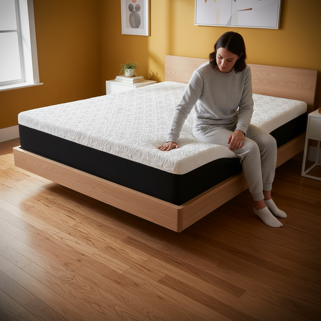 11.5-inch h x 84-inch w x 72 Inch Foam Copper Infused Gel Memory Foam Mattress