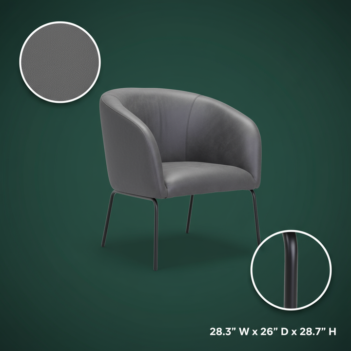 Quinten Accent Chair Vintage Gray