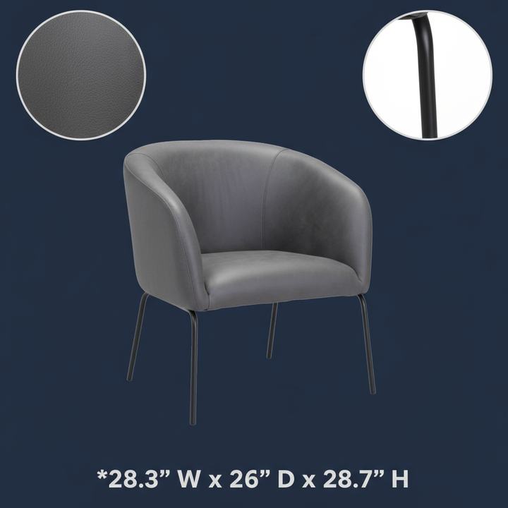 Quinten Accent Chair Vintage Gray