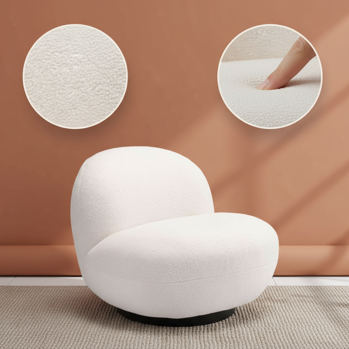 Myanmar Accent Chair Cream