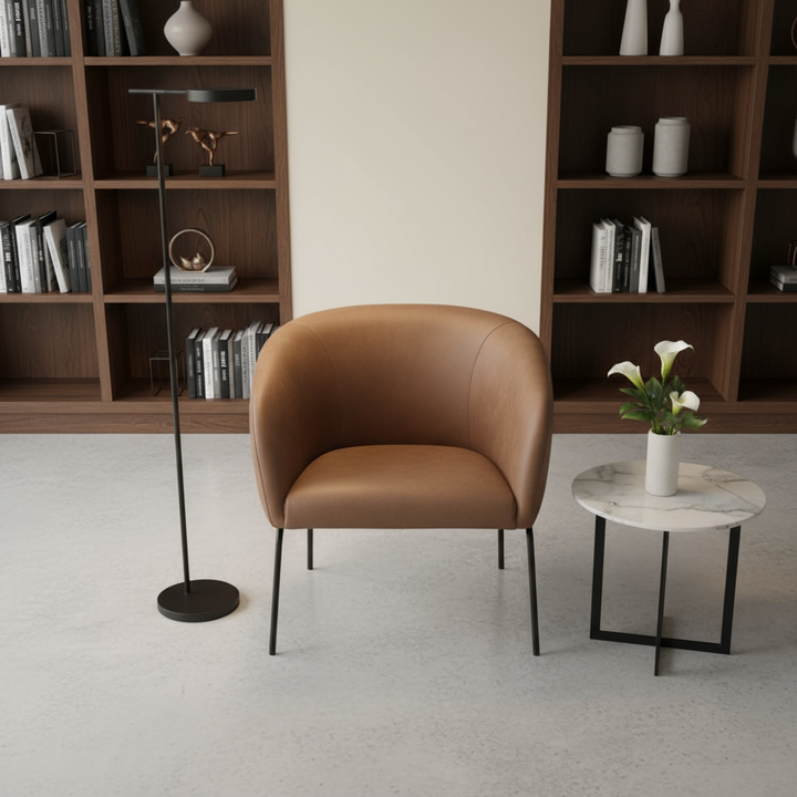 QUINTEN ACCENT CHAIR BRN