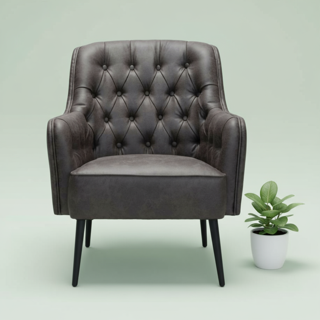 Tasmania Accent Chair Vintage Black