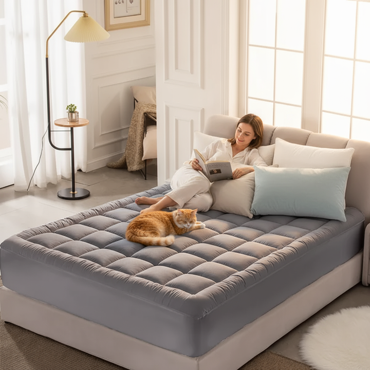 Plush 450g Filled Cotton Twin Size 38"*75" Inch  Mattress – Breathable Comfort & Softness | Mattress Pad | Trufairs