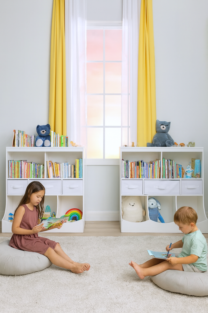 Kid’s Multi-Cubby Organizer – Tidy Storage for Playrooms & Bedrooms | Toy Cabinet | Trufairs