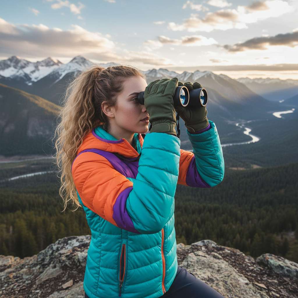 Best binoculars for long distance, , 8-24x Magnification, 50mm Objective Lens,  Trufairs 10-180X100 High-Powered Binoculars, Multi-Layer Coated Aspherical Lenses