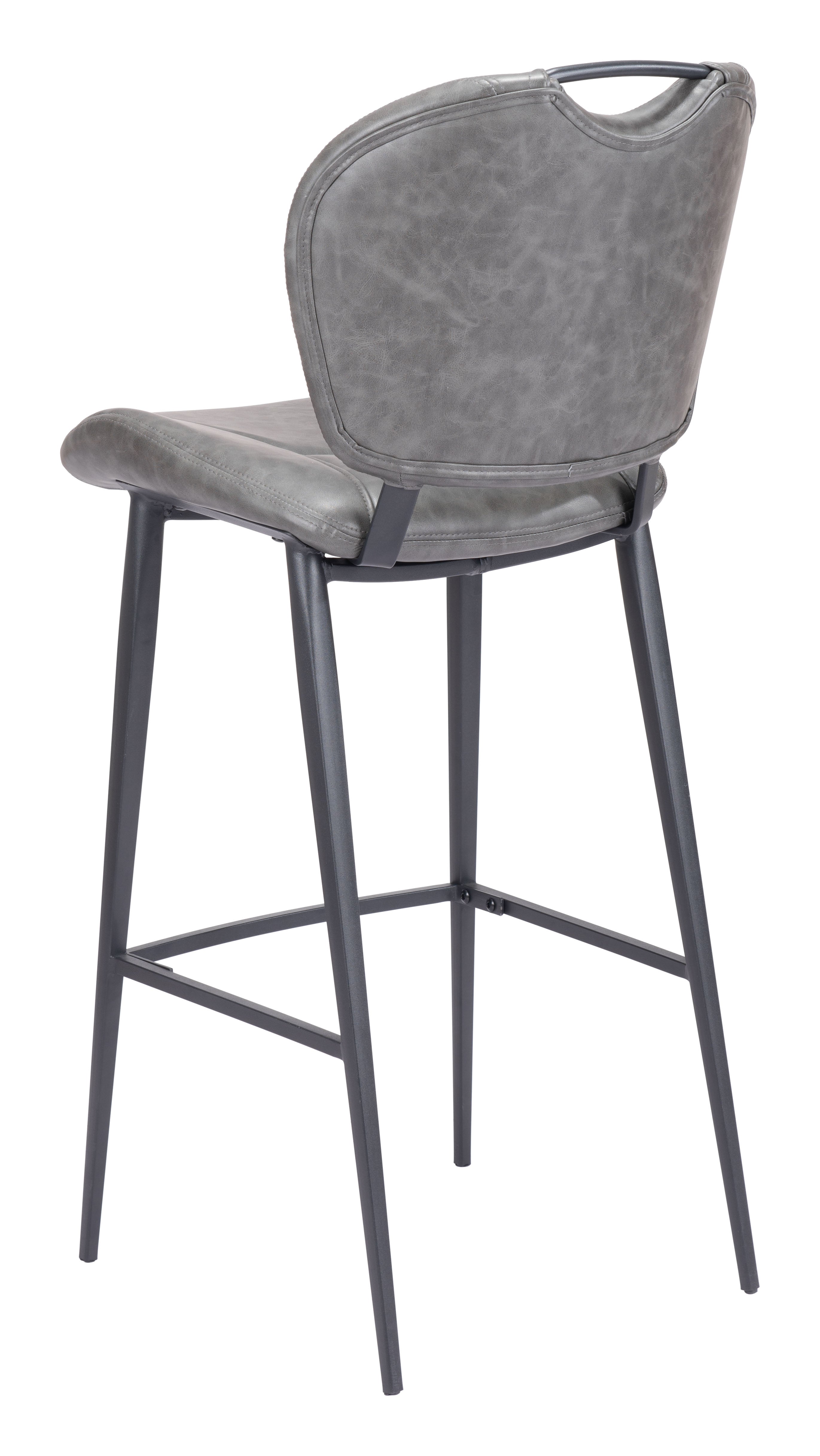 Terrence Barstool Vintage Gray