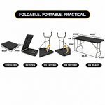 8 ft Heavy Duty Folding Table - ghj8