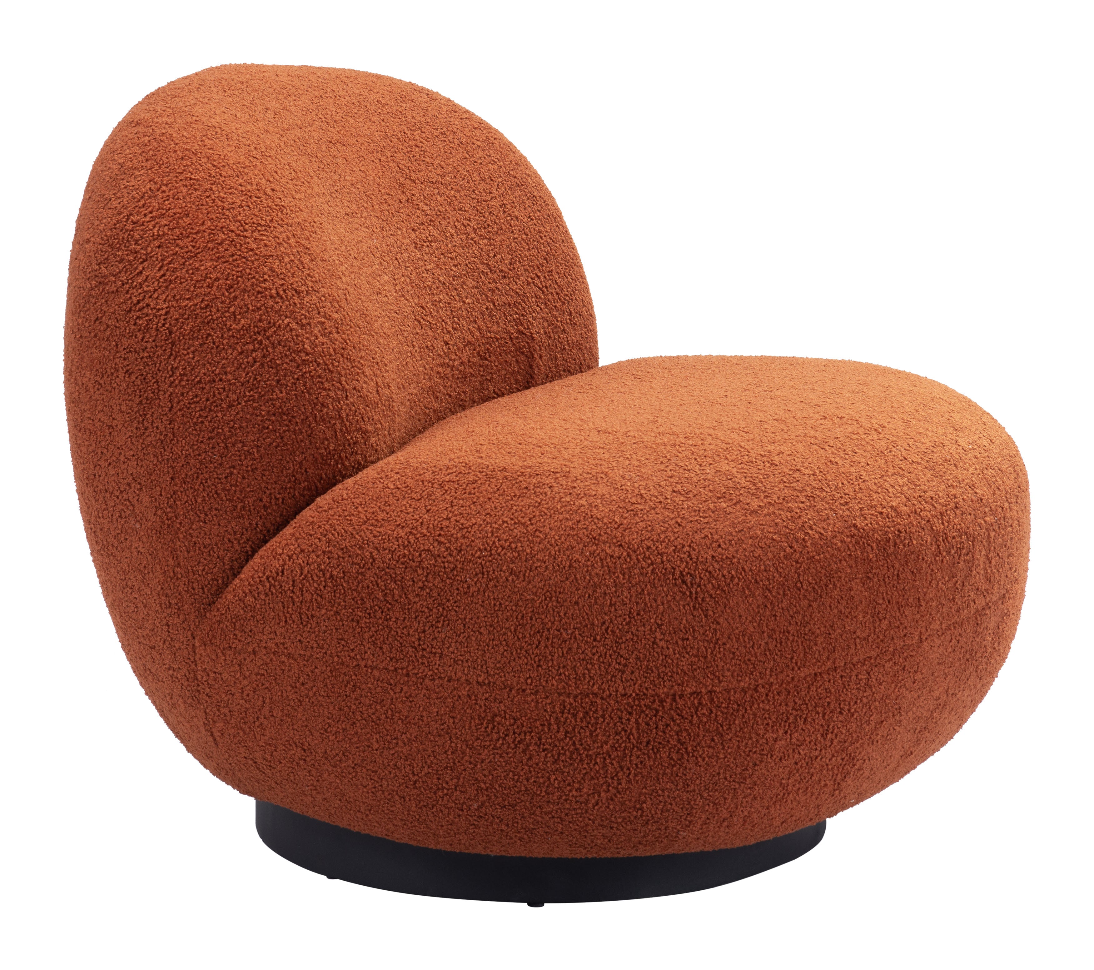 Myanmar Accent Chair Burnt Orange