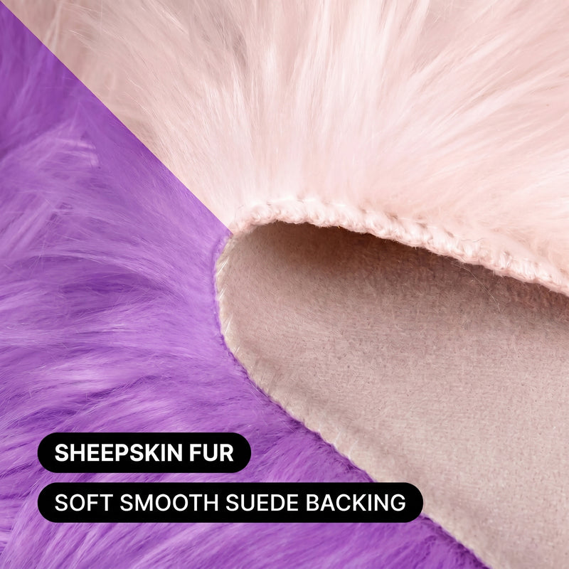 Care features graphic showing anti-skid backing - machine washable and easy spot clean