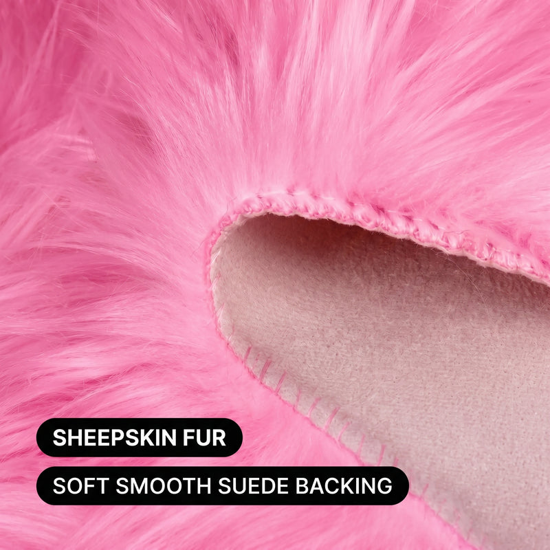 Care features graphic showing anti-skid backing - machine washable and easy spot clean