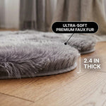 Close-up graphic of the plush pile highlighting cloud-like softness and 2.36 inch thickness