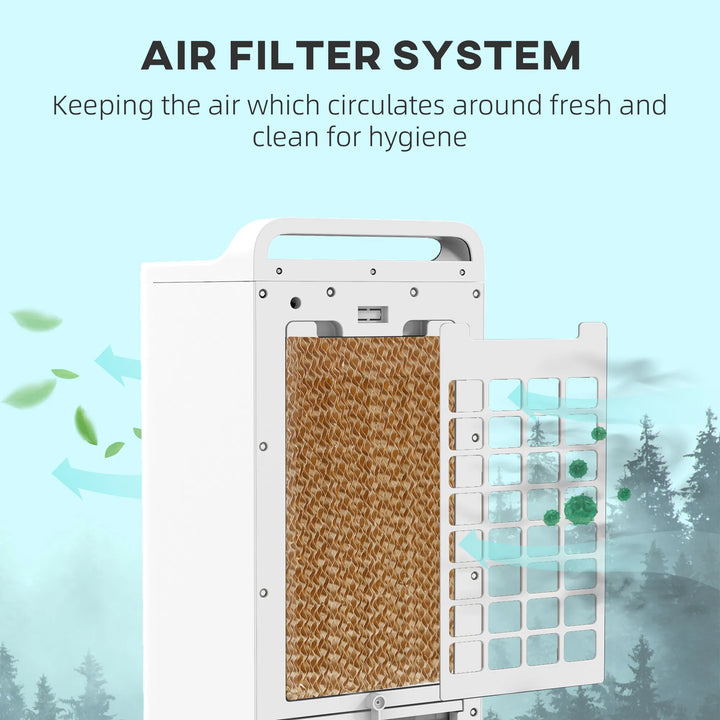 Premium 3-in-1 Ice Cooling Tower Climate Control System - 26 Inch