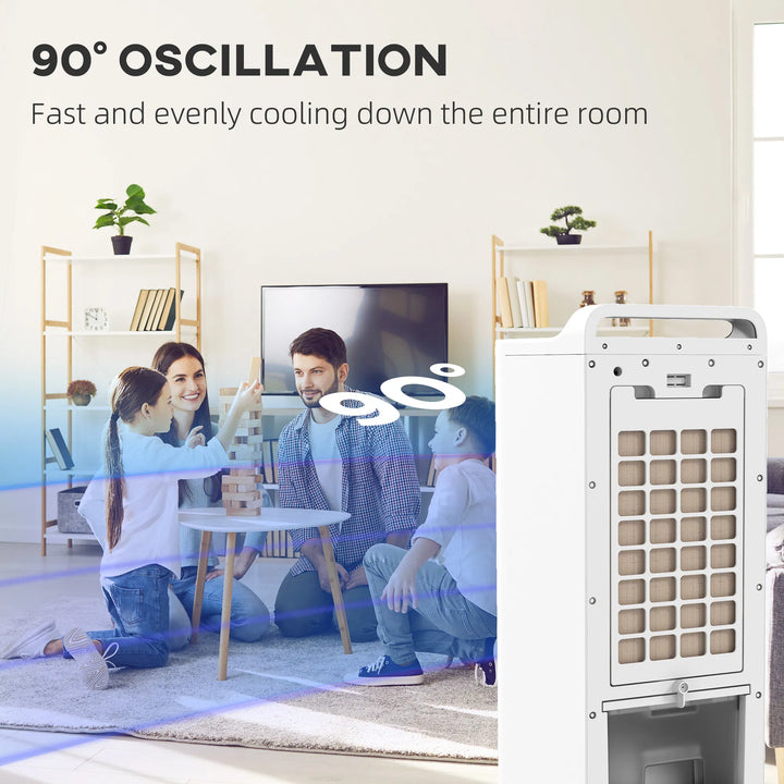 Premium 3-in-1 Ice Cooling Tower Climate Control System - 26 Inch