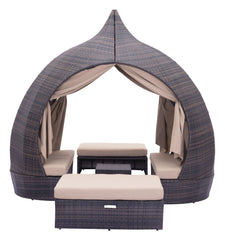 Majorca Daybed Brown & Beige