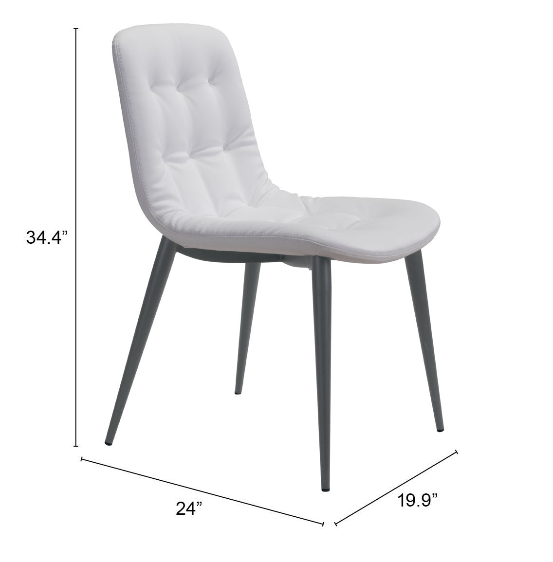 Tangiers Dining Chair White