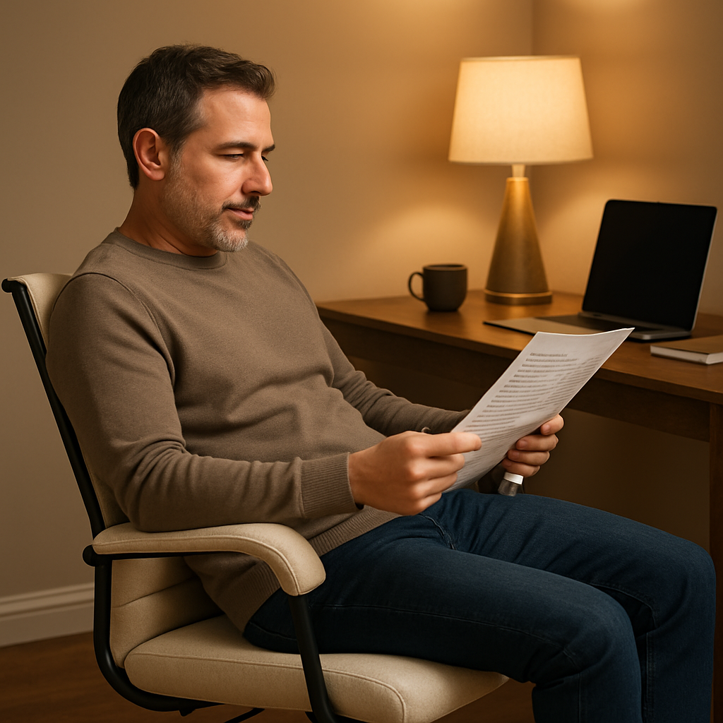 Modern Adjustable Task Chair – Ergonomic Support & Sleek Design | Home Office Seating | Trufairs