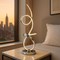 Premium Amsterdam Elite Touch Dimmer LED Table Lamp in Chrome