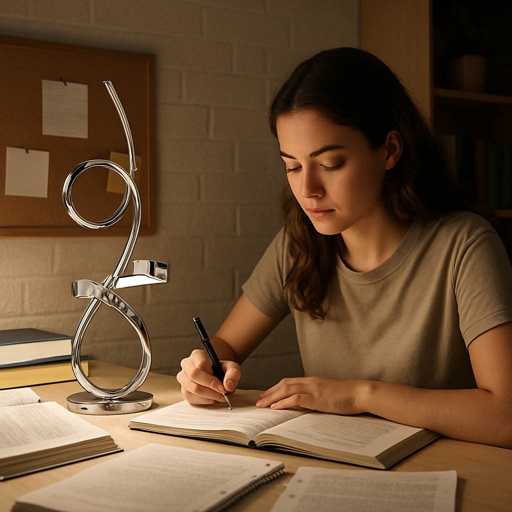 Premium Amsterdam Elite Touch Dimmer LED Table Lamp in Chrome