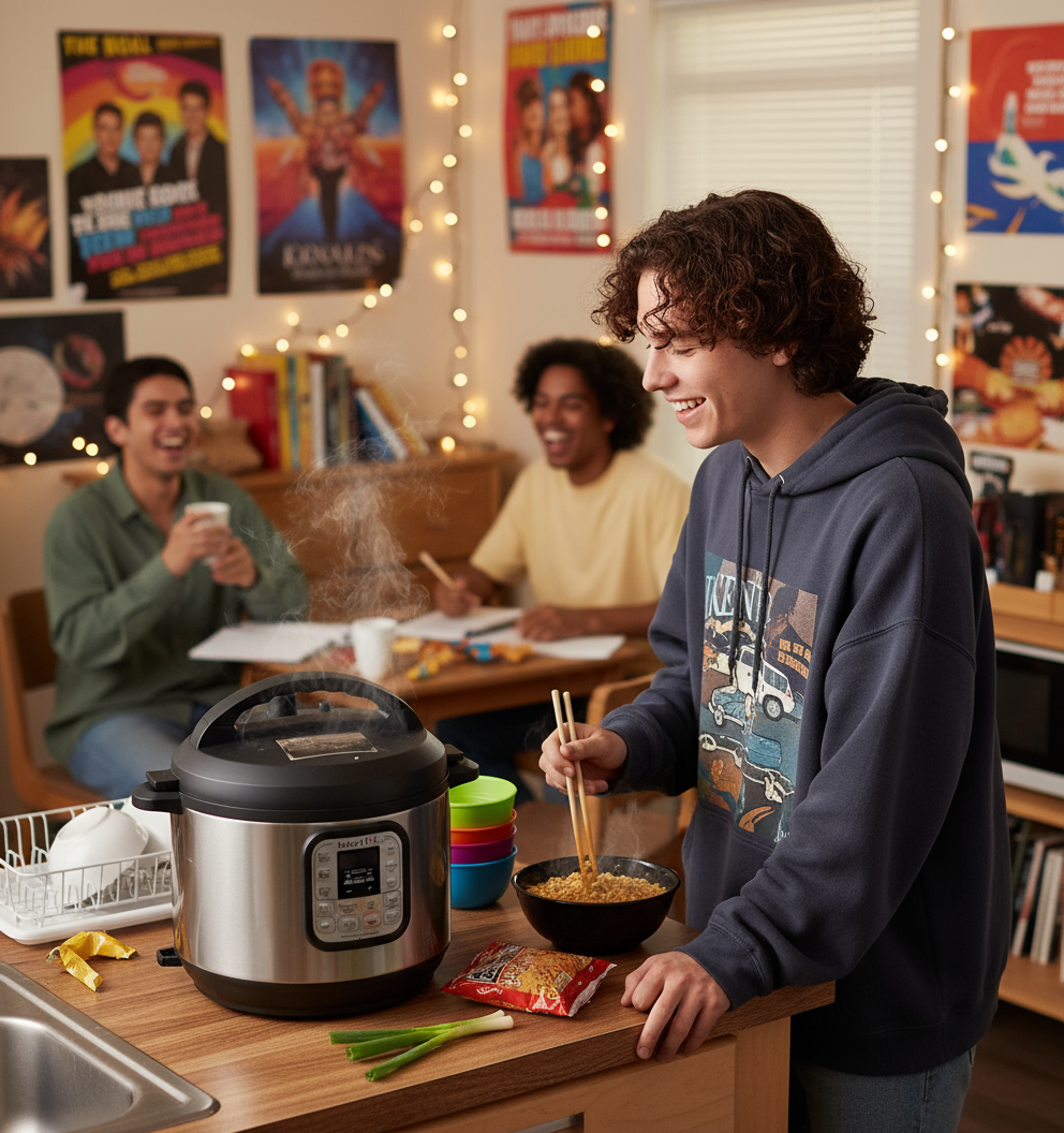 Duo 7-in-1 Mini Electric Pressure Cooker, Slow Rice Cooker, Steamer, Sauté, Yogurt Maker, Warmer & Sterilizer