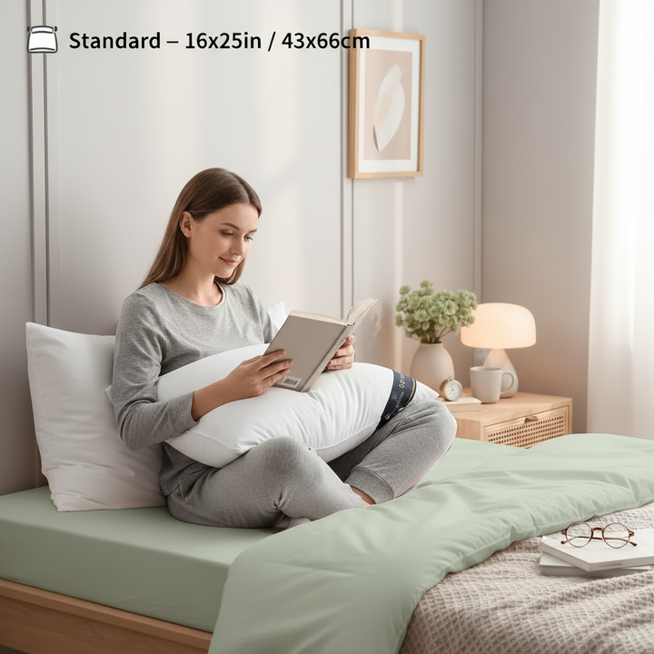 Bed Pillows Blue, 2pack