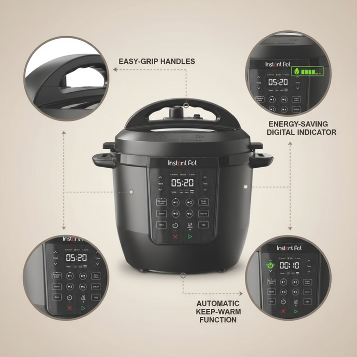 Instant Pot RIO Chef Series 6 Qt Pressure Cooker and Multi-Cooker