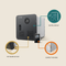 VEVOR RV Tankless Water Heater, Instant Shower with 15 x 15 inches Black Door and Remote Controller, 55000BTU Optimized Comfort Performance Hot Water, Ideal for RVers' Family Everyday Use