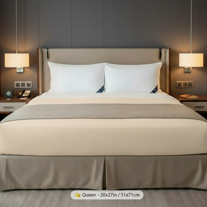 Bed Pillows Blue, 2pack