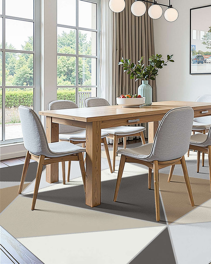 VEVOR Area Rug, 5 x 7 ft Large Washable Rug, Non-Slip and Tear-Resistant Soft Carpet, Pet & Child Friendly Modern Area Rugs, Indoor Mat for Bedroom, Office, Living Room, Kids Room, Entryway, Blue