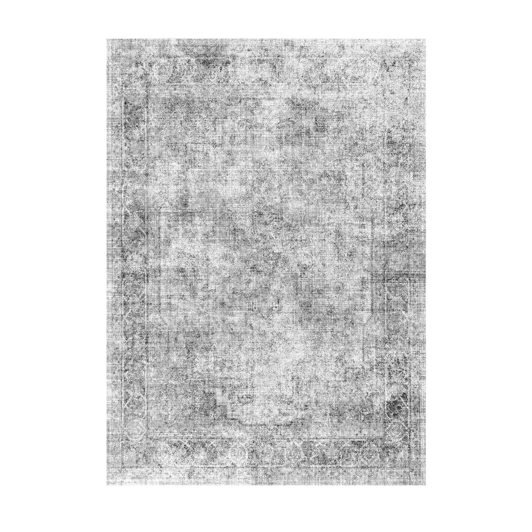 VEVOR Area Rug, 5 x 7 ft Large Washable Rug, Non-Slip and Tear-Resistant Soft Carpet, Pet & Child Friendly Modern Area Rugs, Indoor Mat for Bedroom, Office, Living Room, Kids Room, Entryway, Blue