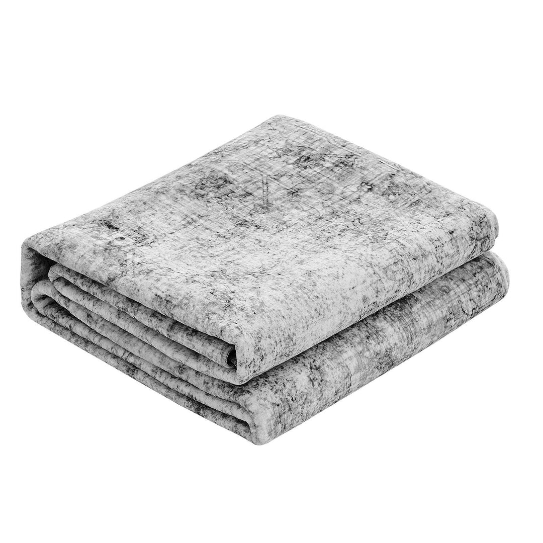 VEVOR Area Rug, 5 x 7 ft Large Washable Rug, Non-Slip and Tear-Resistant Soft Carpet, Pet & Child Friendly Modern Area Rugs, Indoor Mat for Bedroom, Office, Living Room, Kids Room, Entryway, Blue