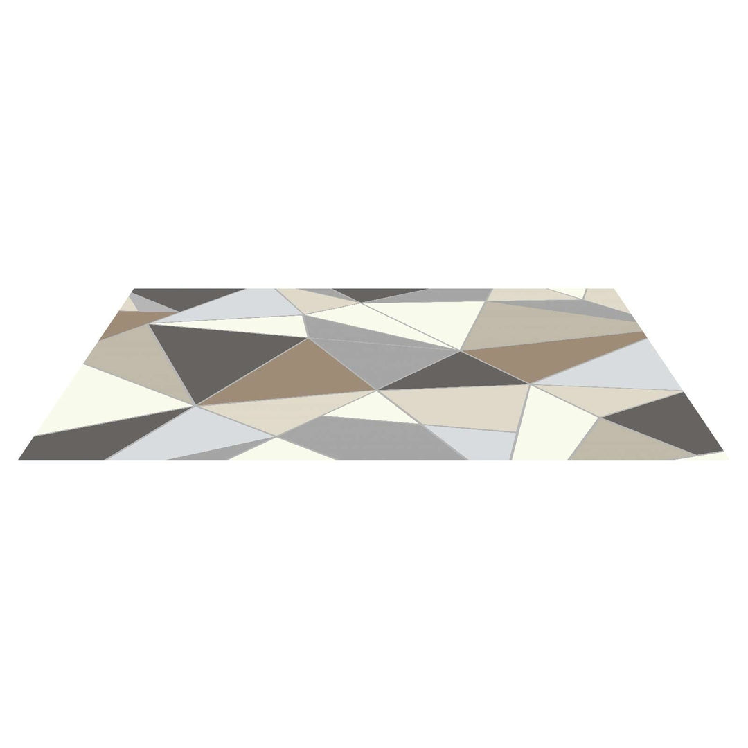 VEVOR Area Rug, 5 x 7 ft Large Washable Rug, Non-Slip and Tear-Resistant Soft Carpet, Pet & Child Friendly Modern Area Rugs, Indoor Mat for Bedroom, Office, Living Room, Kids Room, Entryway, Blue