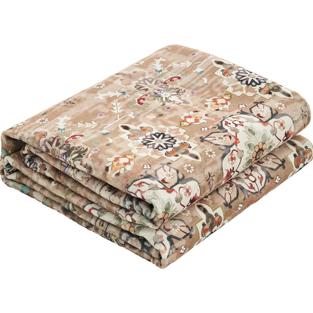 VEVOR Area Rug, 5 x 7 ft Large Washable Rug, Non-Slip and Tear-Resistant Soft Carpet, Pet & Child Friendly Modern Area Rugs, Indoor Mat for Bedroom, Office, Living Room, Kids Room, Entryway, Blue