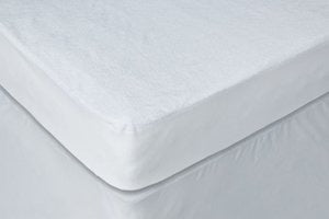 Premium Waterproof Bamboo Terry Crib Mattress Protector - Ultra-Soft 5" Deep Pocket Cover with Silent Protection