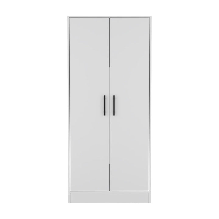 Two Piece White Bedroom Set