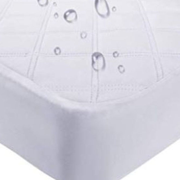 Premium Waterproof Bamboo Terry Crib Mattress Protector - Ultra-Soft 9" Deep Pocket Cover with Silent Protection
