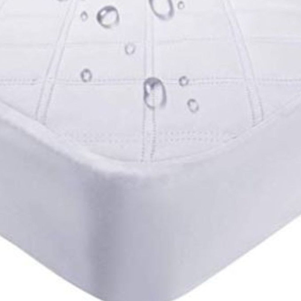 Premium Waterproof Bamboo Terry Crib Mattress Protector - Ultra-Soft 9" Deep Pocket Cover with Silent Protection