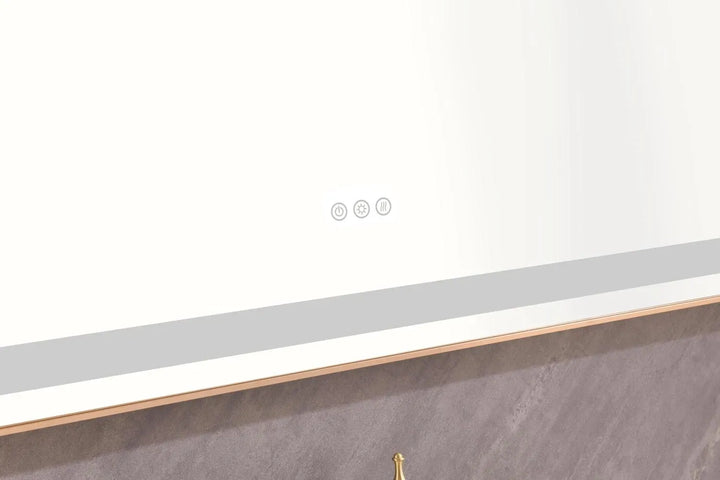 118″ × 36″ LED Vanity Mirror with Aluminum Frame, Anti-Fog & Stepless Dimming | Trufairs