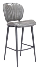 Terrence Barstool Vintage Gray