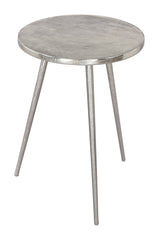 Politik Side Table Silver