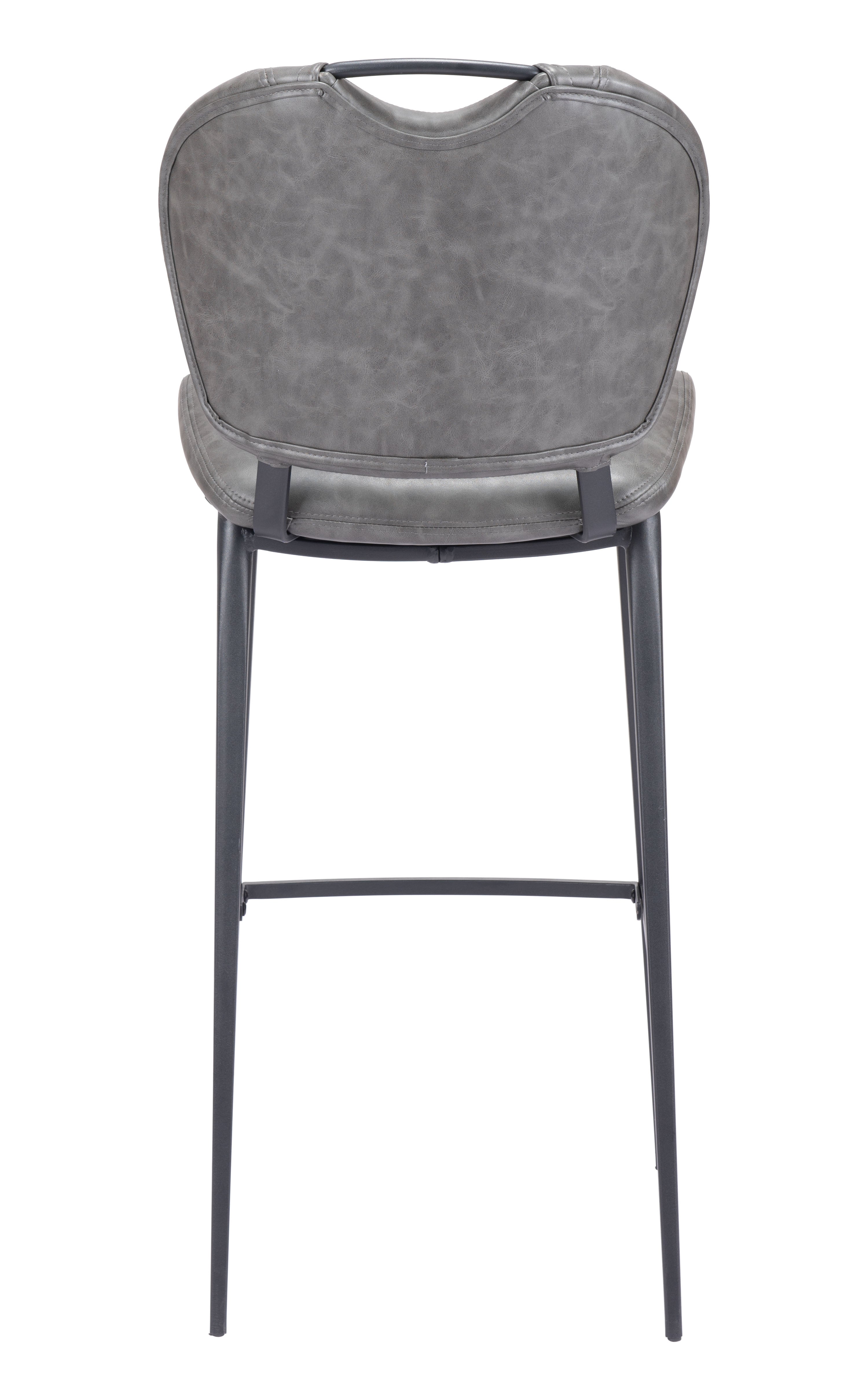 Terrence Barstool Vintage Gray