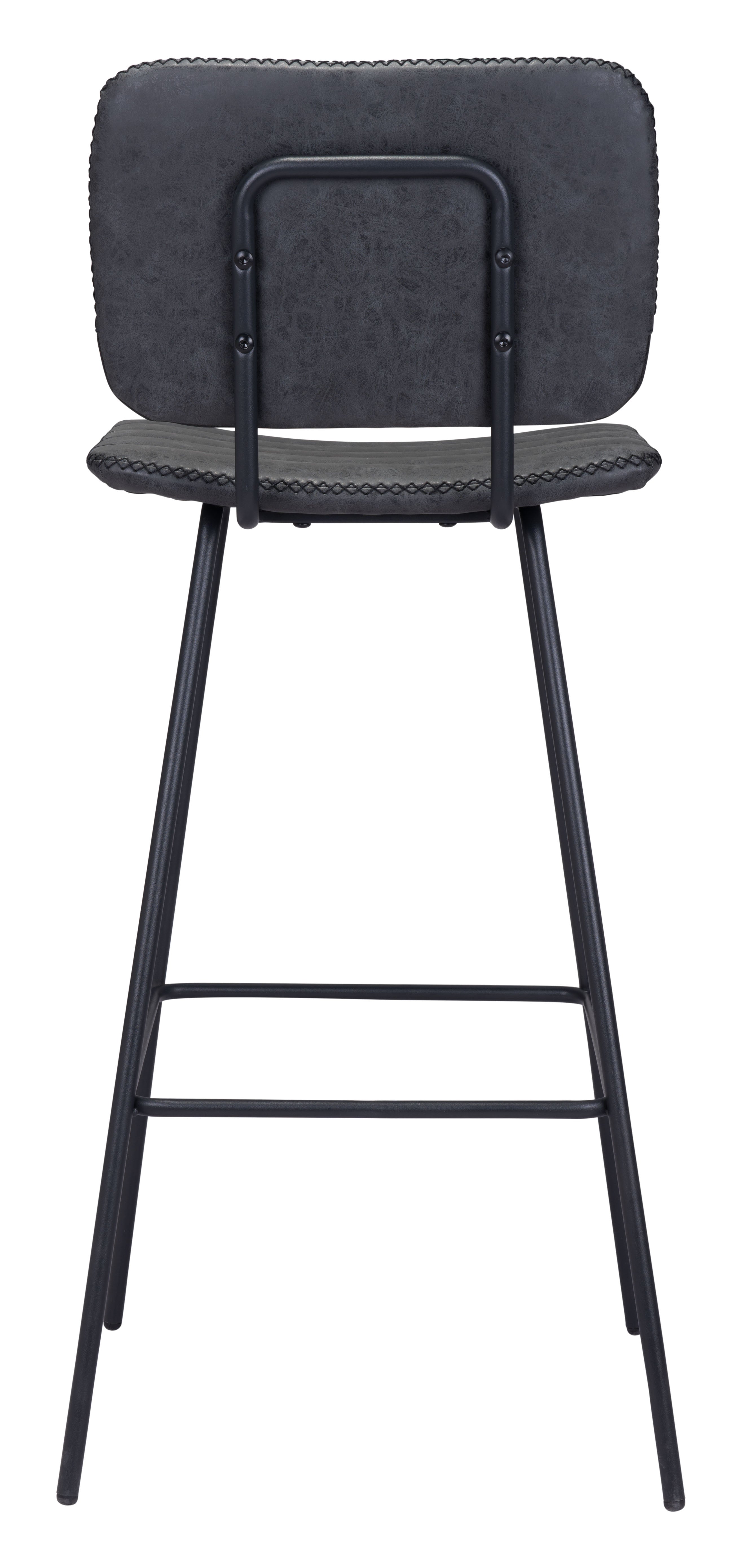 Boston Barstool (Set of 2) Vintage Black