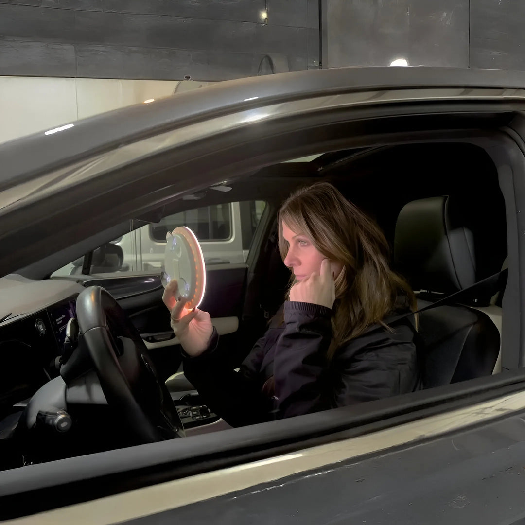 led light up makeup mirror