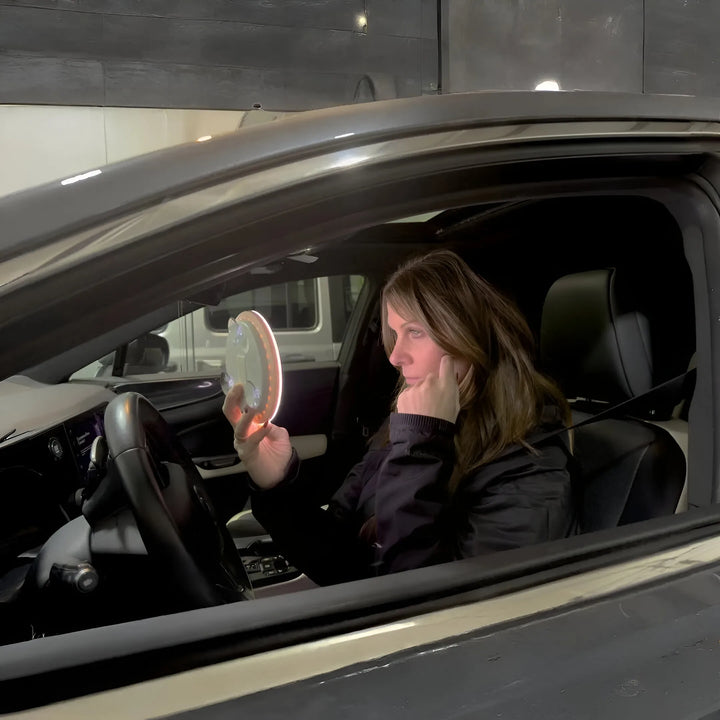 led light up makeup mirror